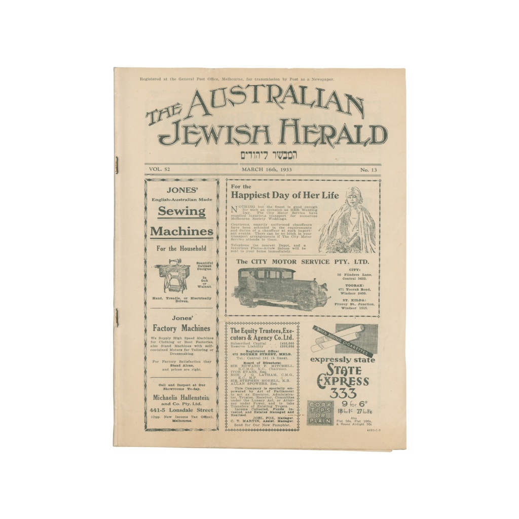 The Australian Jewish Herald